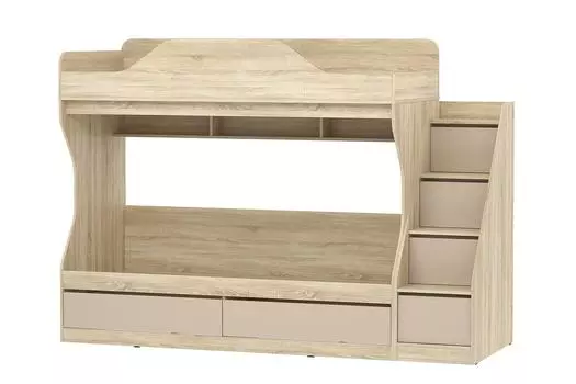 Кровать двухъярусная Акварель