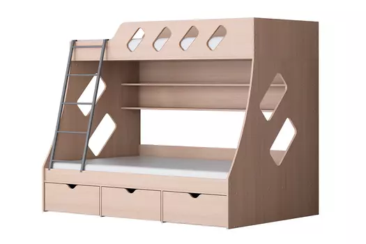 Кровать двухъярусная Дельта
