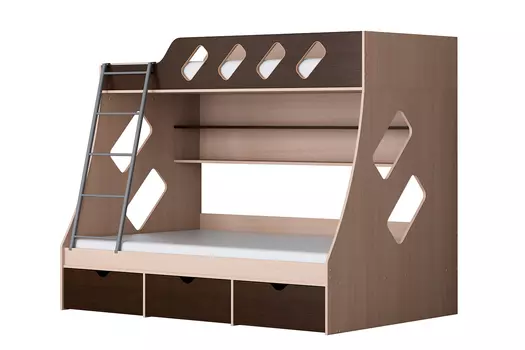 Кровать двухъярусная Дельта