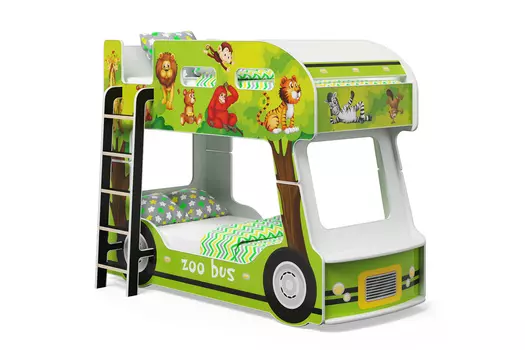 Кровать двухъярусная Мадагаскар