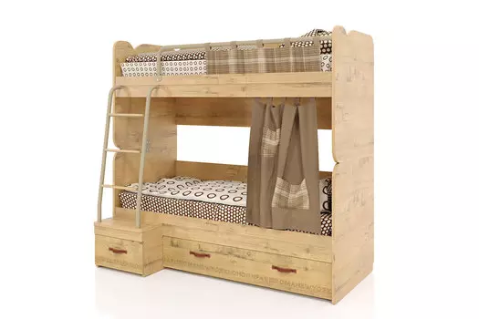 Кровать двухъярусная Вояж