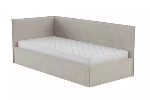 Кровать левосторонняя с подъёмным механизмом Ella