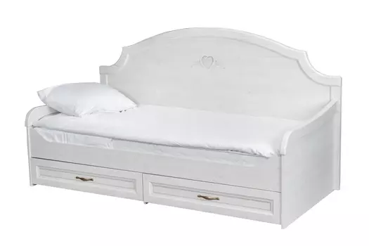 Кровать односпальная с ящиками Прованс