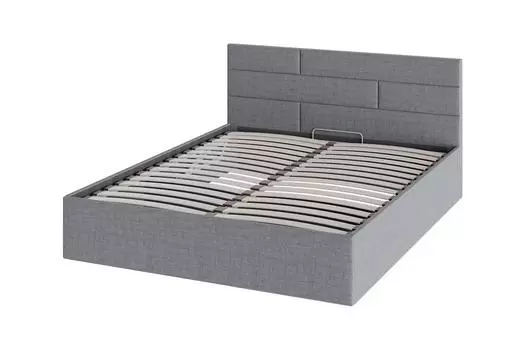 Кровать с мягкой обивкой и подъёмным механизмом Грейс