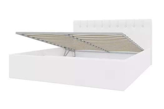 Кровать с мягкой обивкой с ремнями c подъёмным механизмом Скания