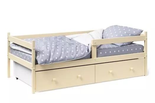 Кровать тахта с бортиком и ящиками Можга