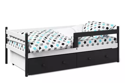 Кровать тахта с бортиком и ящиками Можга