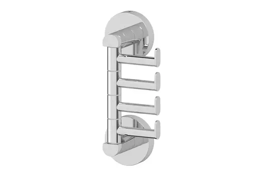 Крючок поворотный настенный четверной Harmonie