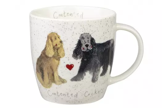 Кружка 400 мл Кокер спаниель