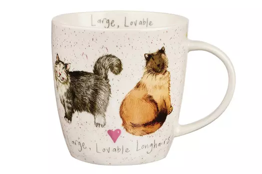 Кружка 400 мл Милый котик