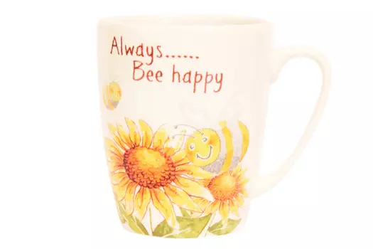 Кружка 400 мл Счастливая пчёлка