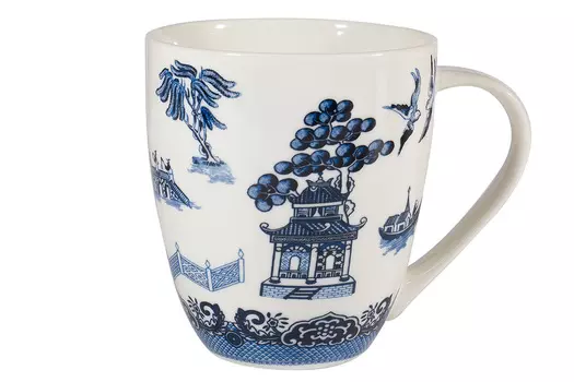 Кружка 500 мл Голубая ива