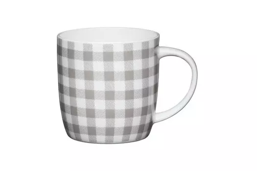 Кружка Grey gingham