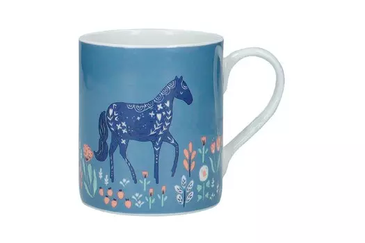 Кружка Woodcut horse