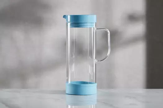 Кувшин с крышкой и подставкой Plump