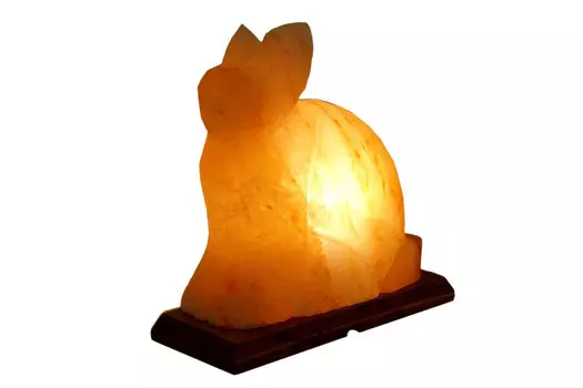 Лампа соляная Кролик