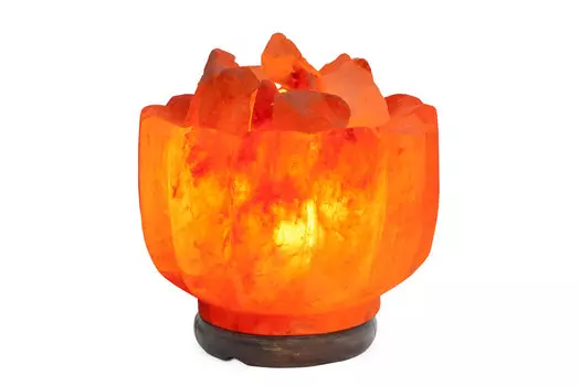 Лампа соляная Ваза с камнями