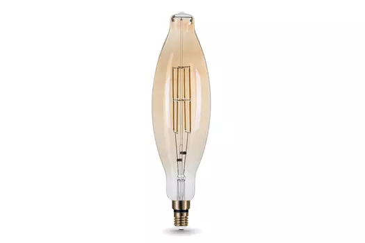Лампа светодиодная Filament Golden straight