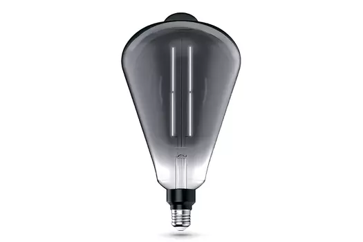 Лампа светодиодная Filament Gray straight