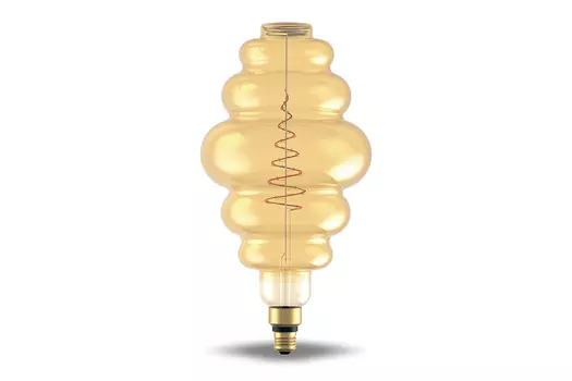 Лампа светодиодная Filament Honeycomb Golden