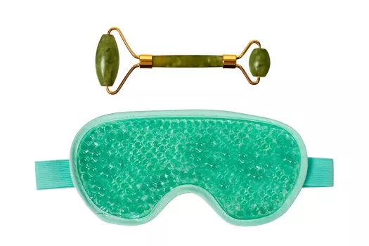 Массажёр для лица с гелевой маской KZ 0923