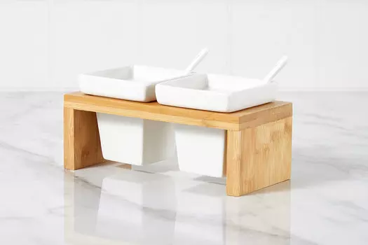 Менажница двухсекционная Bamboo