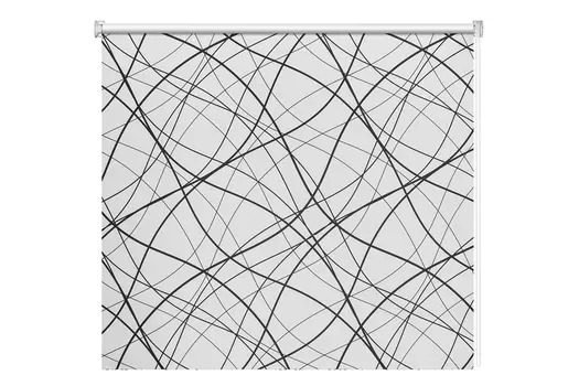 Мини рулонная штора Пересечения