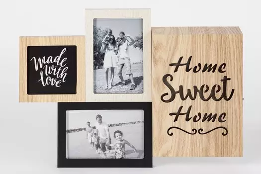 Мультирамка c подсветкой Home sweet home
