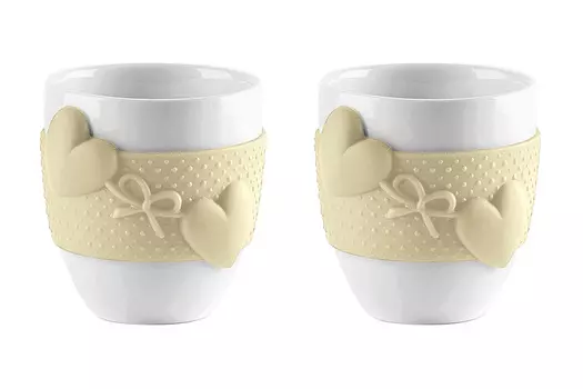 Набор чашек для кофе Love