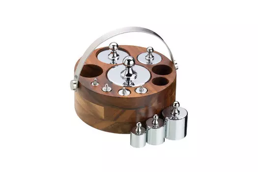 Набор гирь метрических в подставке Natural Elements