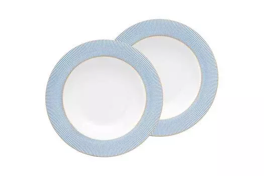 Набор глубоких тарелок La Majorelle Blue