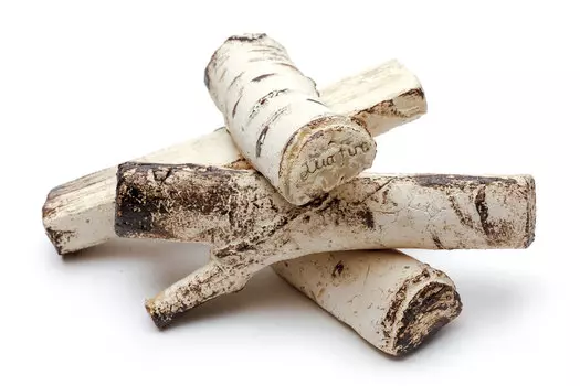 Набор керамических дров для биокамина Берёзовые плахи