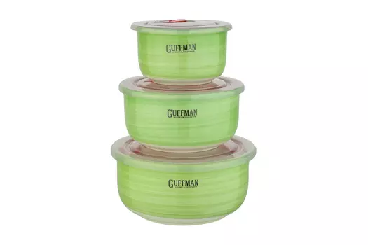 Набор контейнеров с крышками Ceramics casa