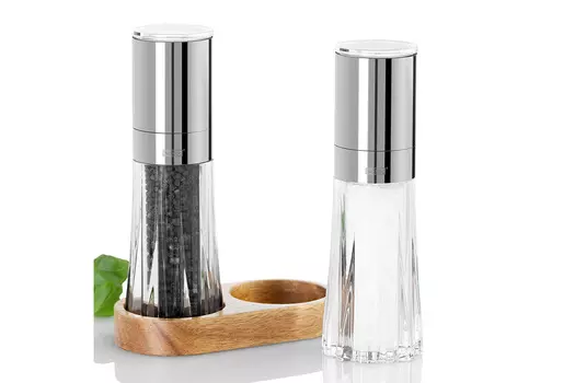 Набор мельниц для перца и соли Menage Crystal