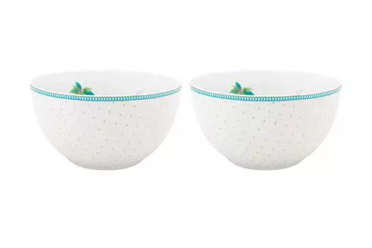 Набор пиал Jolie Flowers Blue