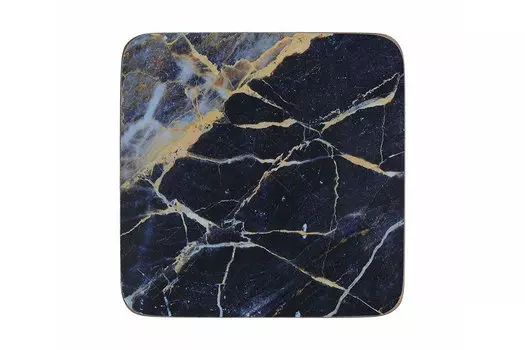 Набор подставок Navy Marble