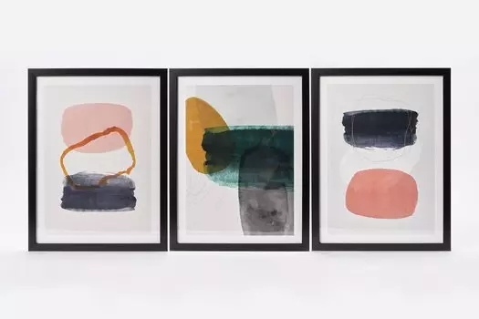 Набор постеров в раме Акварельный минимализм