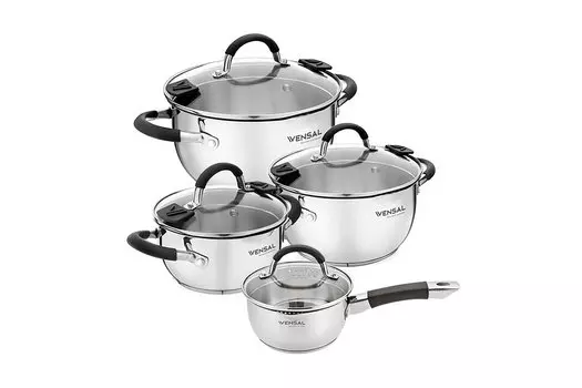 Набор посуды с крышками Magique