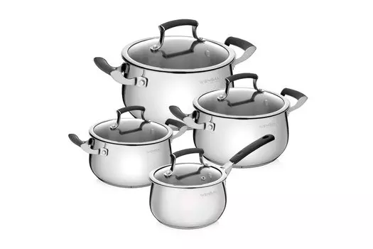 Набор посуды с крышками Nouvel Accord