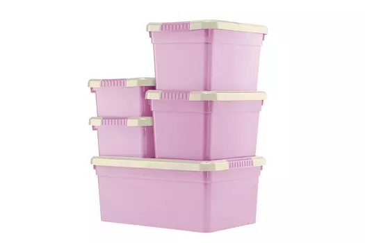 Набор ящиков с ручками для хранения вещей Kid's Box