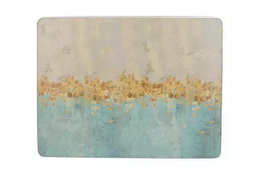 Набор салфеток под столовые приборы Gold Reflec