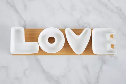 Набор сервировочных блюд Love