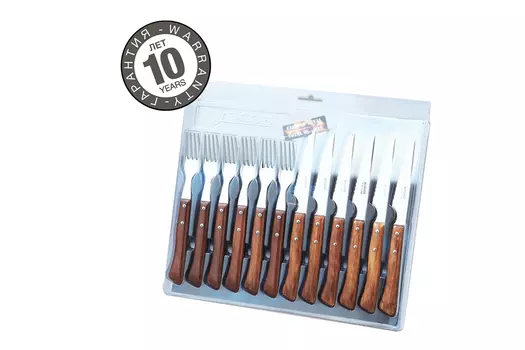 Набор столовых приборов для стейка 3777