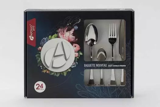 Набор столовых приборов на 6 персон Baguette Nouveau