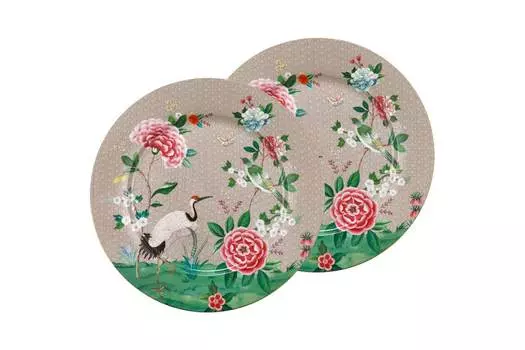 Набор тарелок Blushing Birds