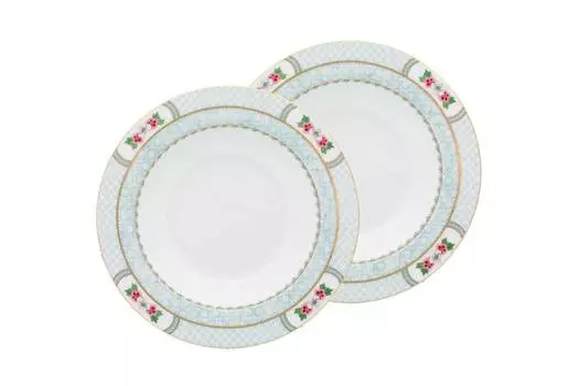 Набор тарелок Blushing Birds