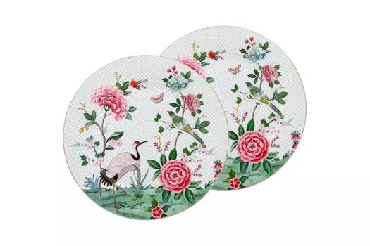 Набор тарелок Blushing Birds