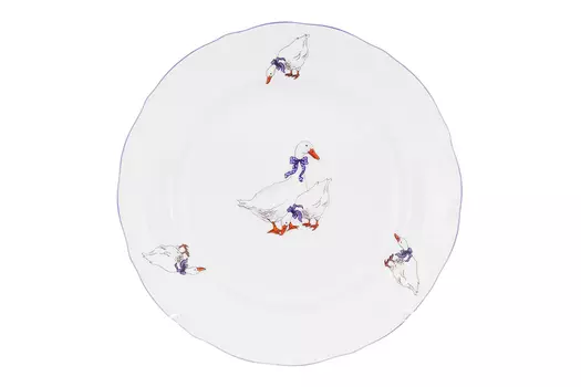 Набор тарелок Гуси