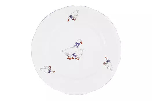 Набор тарелок Гуси