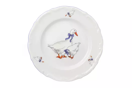 Набор тарелок Гуси